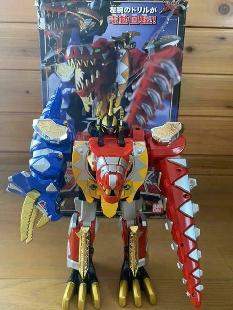 Lot De Figurines Power Rangers Dino Thunder Megazord Bandai (9 Pièces) - Occasion, Bon état, Japon