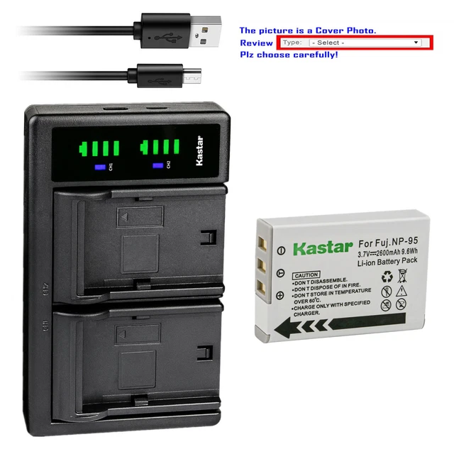 Kastar Battery LTD2 Charger for RICOH DB-90 BJ-9 & RICOH GXR P10 GXR S10 Camera
