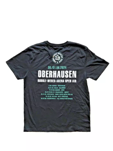 Böhse Onkelz T Shirt Böse Menschen Böse Lieder BÖHSE ONKELZ T-SHIRT Open Air Tour 2024 OBERHAUSEN Limitiert Gr. L