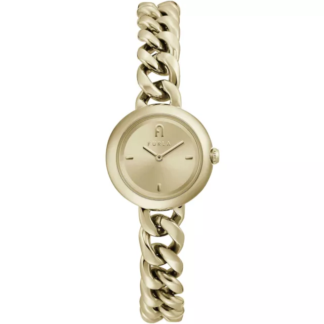 Orologio Donna FURLA CHAIN WW00019004L2 Bracciale Acciaio Gold Dorato Catena