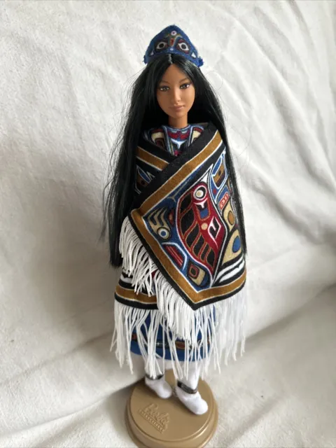 Native American Barbie 1999 Northwest Coast Collector Edition Dolls of the World