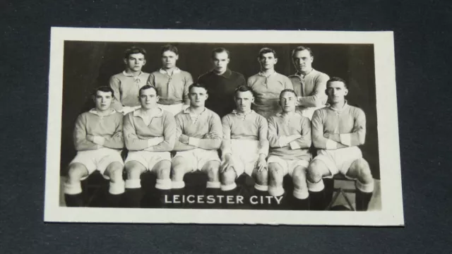 Football Photo Card Pluck Famous Teams 1923 #23 Leicester City Foxes England