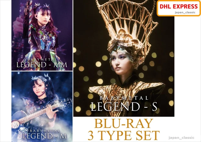 BABYMETAL LEGEND - M - Legend - S - Legend - Mm 3 Type Blu-Ray Fox 