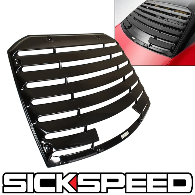 REAR WINDOW LOUVER Kit Sun Shade Vent Over Shade Spoiler Lip Frs Brz