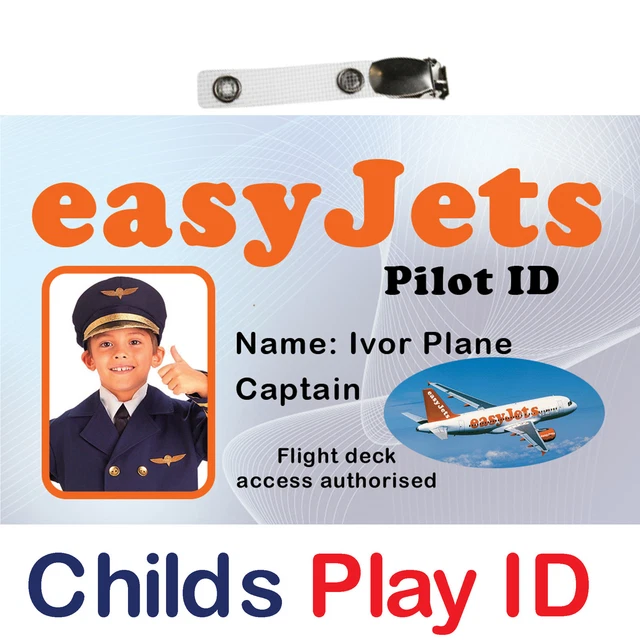 British Airways Pilot Id Card
