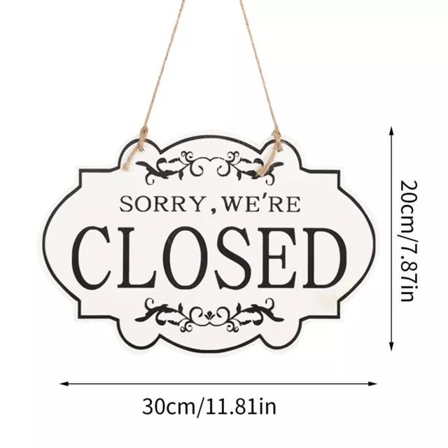 Open Closed Sign Wooden Open Sign Cafe Open Closed Sign Store Open Closed Sign 3