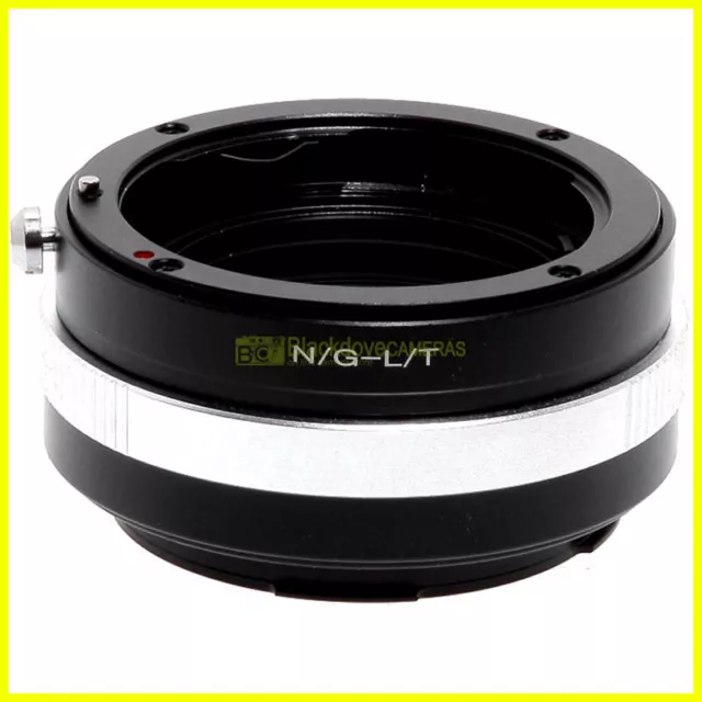 Adaptateur pour Objectifs Nikon G Sur Appareils Photo Leica T TL Sl Cl.