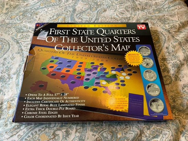 FIRST STATE QUARTERS Of The United - First State Quarters Of The United States Collectors.webp