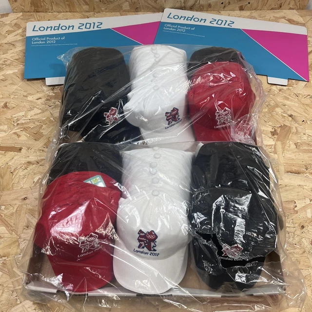 72 X London Olympics 2012 Cap Joblot Bundle Merchandise New With Tags