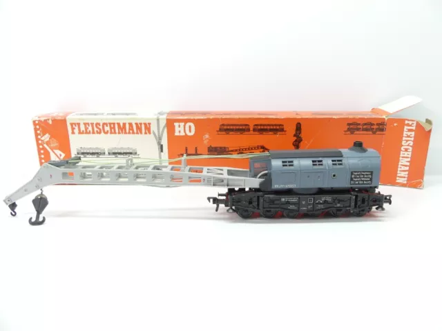 Fleischmann H0 5595 Kranwagen, DB, DC, GUT in OVP #40371