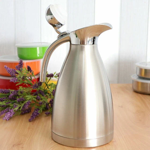 Contenitori termici 1,5 L doppia parete sottovuoto caraffa isolante con pavimento antiscivolo