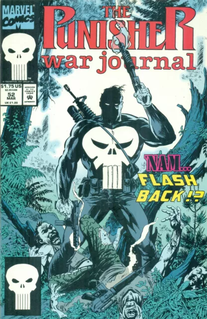 Punisher War Journal #52 Dixon Frank Castle 1st App Sword Of Liberty NM/M 1993