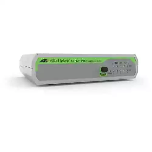 Allied Telesis FS710/5E Unmanaged Fast Ethernet (10/100) Green Grey