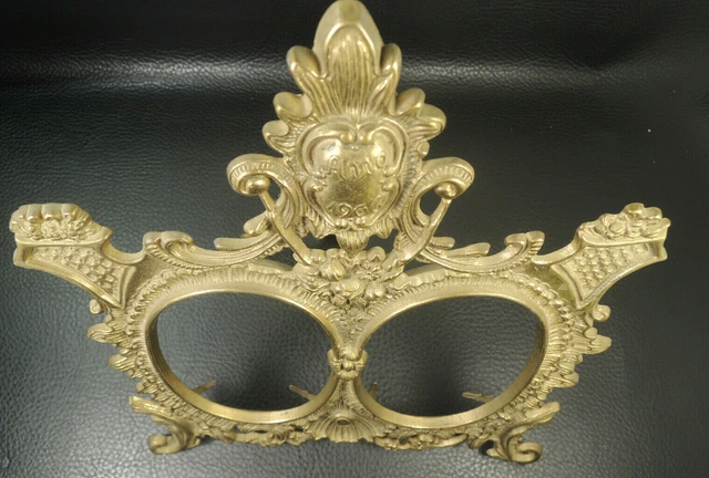 Art Deco French Standing Brass-Bronze double Photo Prame