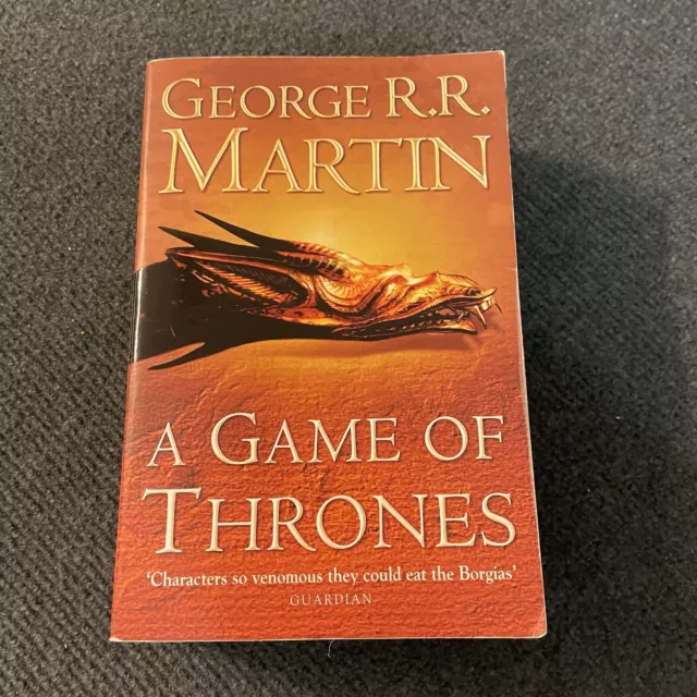 A Game Of Thrones George R R Martin Paperback Book Fantasy Adventure Movies