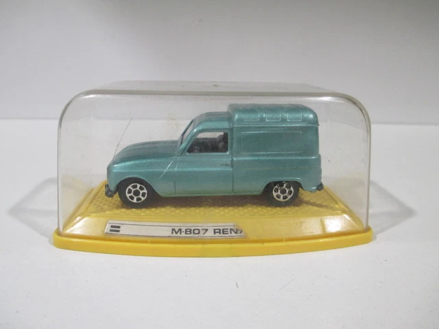 Solido 1/43 - Renault 4 F4 Fourgonnette 1977 Version Balain Poulat, Made In France, état Très Correct