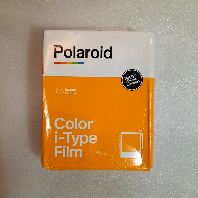 NUEVO Polaroid Color I-Type Película 16 Fotos Cámara Instantánea 6009