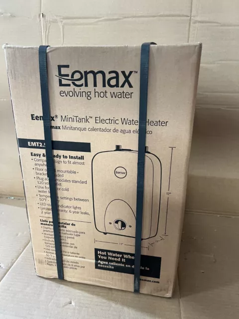 EeMax EMT2.5 Mini-Tank 2.5 Gallon Water Heater