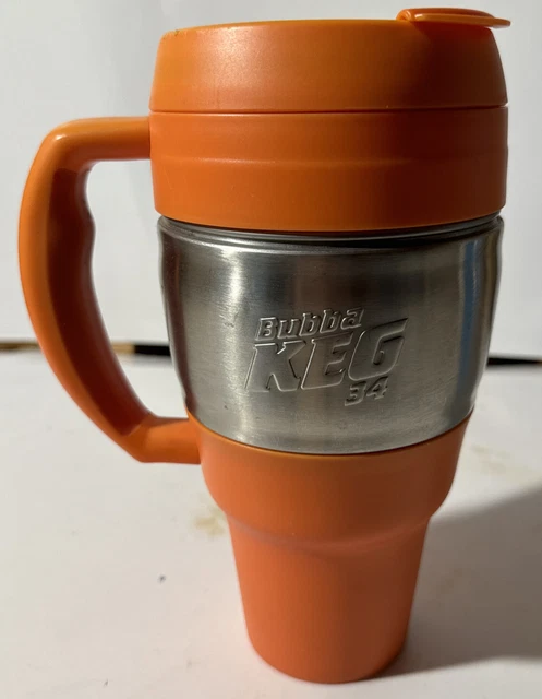 Bubba Keg - 34 oz/ 1 L Stainless Steel Insulated Travel Mug - Orange (x)