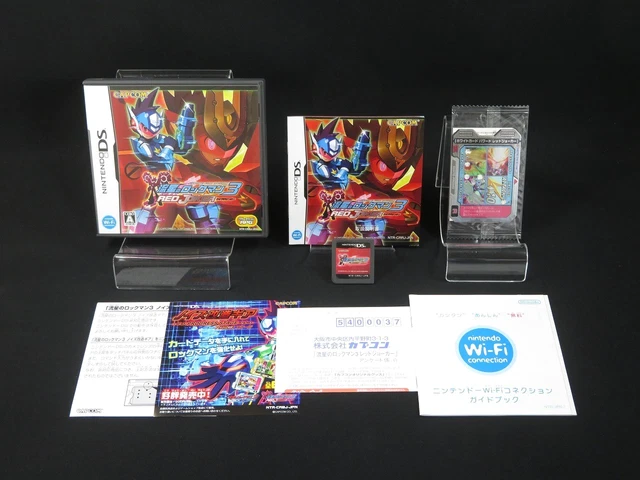 Ryusei no Rockman Mega Man Star Force 3 Black Ace Nintendo DS Capcom