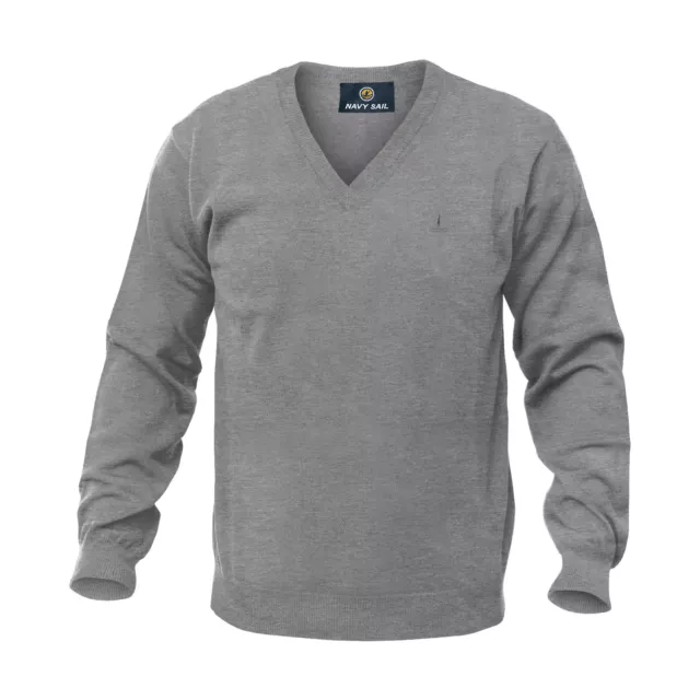 Maglione Uomo NAVY SAIL Lana Vari Colori Girogola e Scollo V.