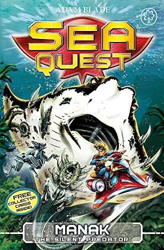 Sea Quest: 3: Manak the Silent Predator-Blade, Adam-Paperback-1408318504-Good