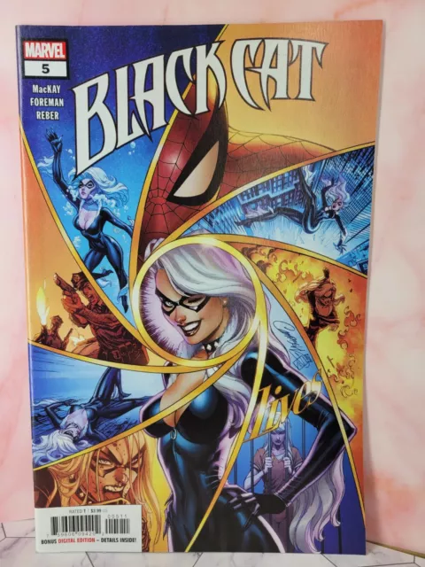 Black Cat #5- CVR A J. Scott Campbell Variant, Jed MacKay, Marvel, 2019, VF/NM!