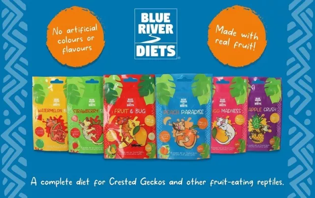 Blue River Diets - Pastèque Burst 450G - Complet Régime Pour Crested Geckos 2
