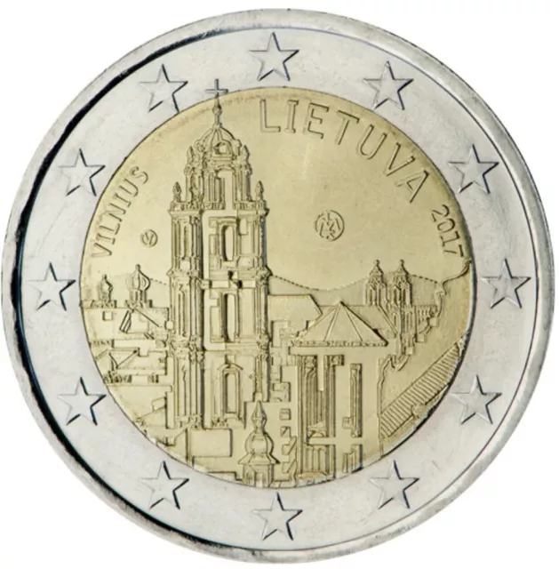 2 euro commémorative  2017 Lituanie "NEUVE UNC" Vilnius
