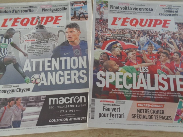 L'Equipe - 2 Numéros Des 12 Et 14 Mai 2007 - Sochaux Vainqueur Coupe De France