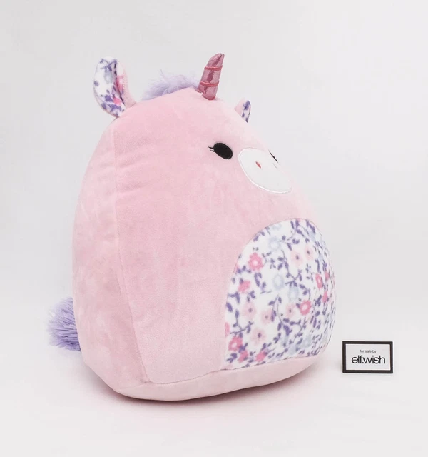 SQUISHMALLOW BEAUTIFUL EDITION Mikah The Pink Floral Unicorn 12 Inch