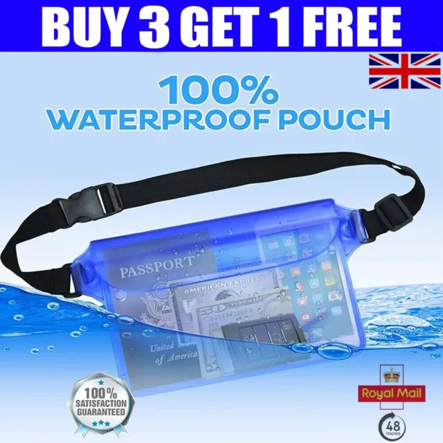 Waterproof Pouch Underwater Swimming Pool Floating Case Dry Bag For Mobile Phone