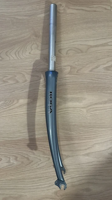 Fahrrad Starrgabel 700C Stahl - Chrom Gabel Für Rennrad Mit Disc Bremse