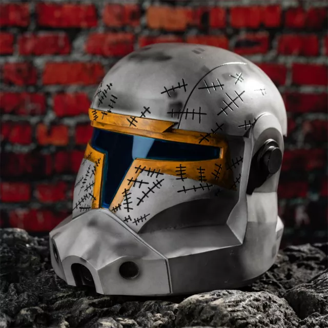 Xcoser Star Wars Clone Commander Gregor Helmet Cosplay Props Replicas Resin Xmas