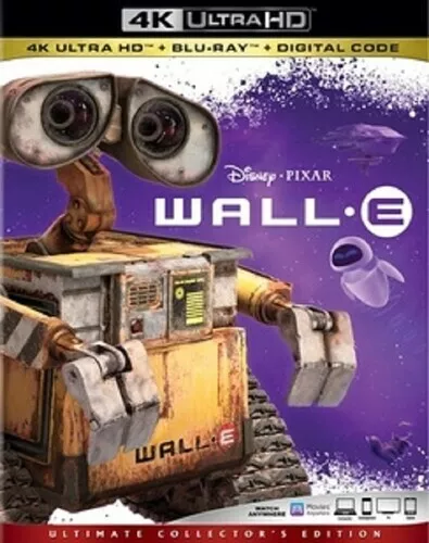 Wall-E [New 4K UHD Blu-ray] With Blu-Ray, 4K Mastering, Collector's Ed, Dolby,