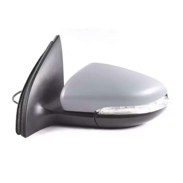 For VW Golf Mk6 2009-2013 Electric Heated Primed Wing Door Mirror Left Side