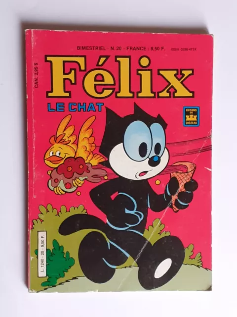 BD félix le chat n°20 editions du châteu de 1989