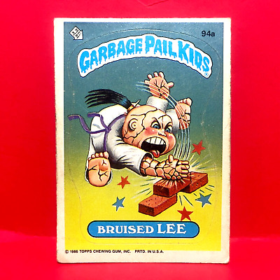 1986 Topps Garbage Pail Kids Bruised Lee 94A - 3Rd Series (A)