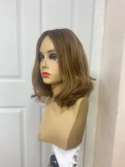 Malky Wig Sheitel European Multidirectional 16" BW Brown/ Highlights #8/4