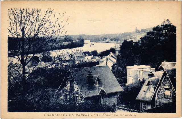 CPA Cormeilles La Frette view of the Seine FRANCE (1330630)