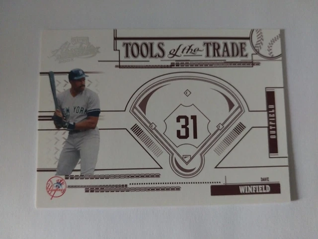 2005 Absolute Memorabilia Tools of the Trade Red #TT-116 Dave Winfield #106/250