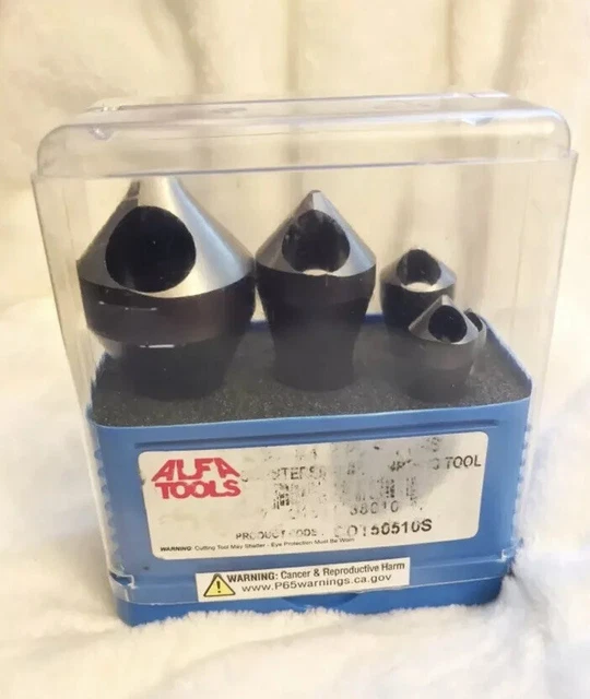 Alfa Tools I 5PC SET HSS COUNTERSINK DEB