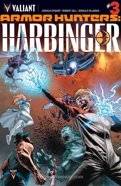 Armor Hunters: Harbinger #3 VF/NM; Valiant | we combine shipping