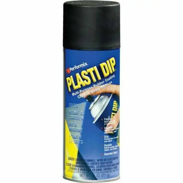 Plasti Dip Multi Purpose Rubber Coating Aerosol, Black - 11oz