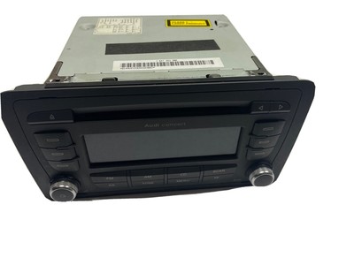 Autoradio 8p0035186g Radio CD Audi Concert II BLAUPUNKT CODICE AUDI a3 ORIGINALE 