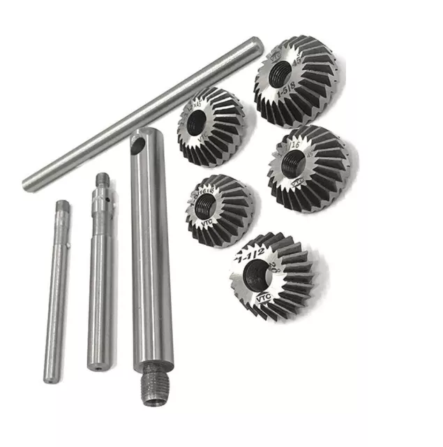 Valve Seat And Face Cutter Set Of 5 Pieces Carbon Steel AUTOMOTIVE