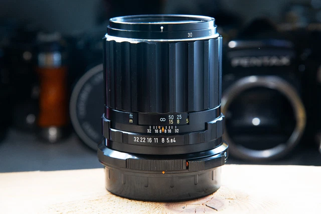 Asahi Pentax 6x7 67 SMC Takumar 6x7 135mm f4 Macro lens EXE++