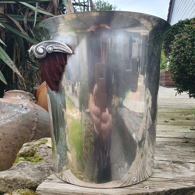 Rare Ancien Seau à Champagne Métal Argenté LAURENTI PÈRE