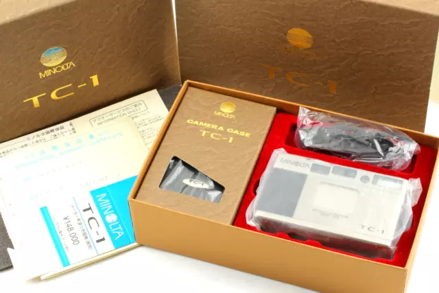 All works [MINT in BOX] Minolta TC-1 Point & Shoot 35mm Film Camera From  JAPAN