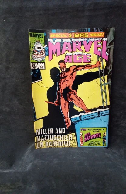 Marvel Age #36 1986 marvel Comic Book